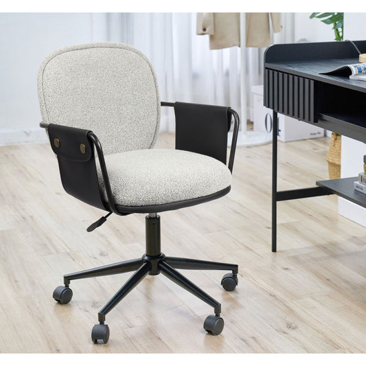 POST ΚΑΡΕΚΛΑ ΓΡΑΦΕΙΟΥ ΓΚΡΙ ΜΑΥΡΟ 55x59x93