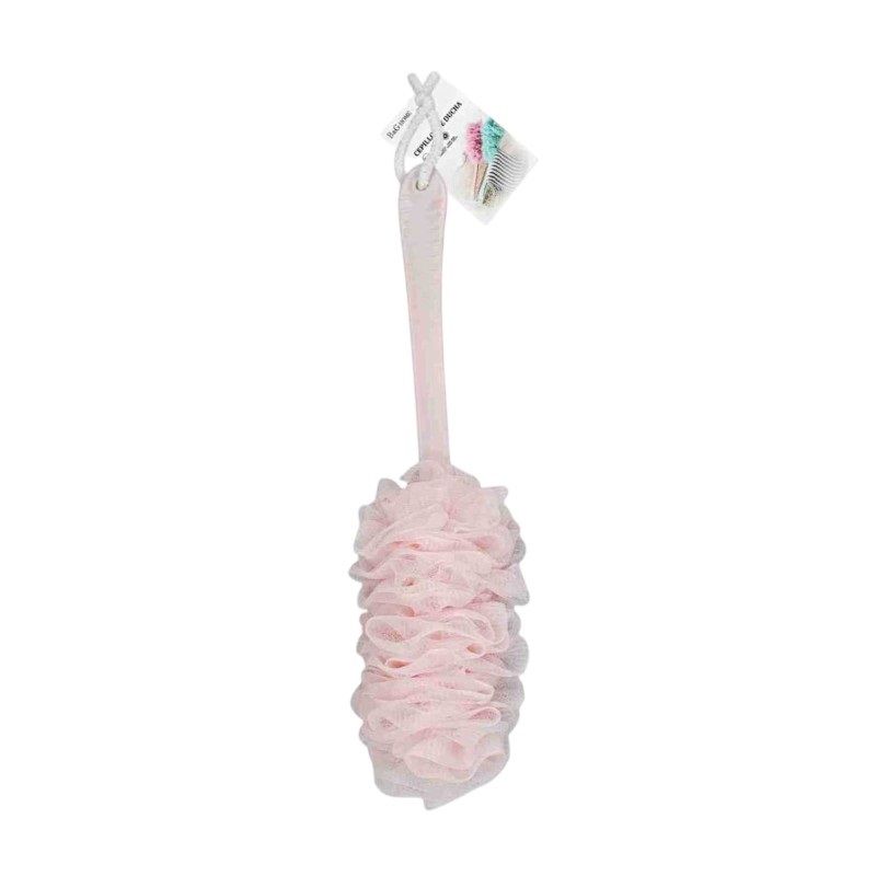 Σφουγγάρια μπάνιου δίχτυ σε σετ 6Χ – Light Pink – 26186