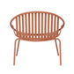NADIN ΠΟΛΥΘΡΟΝΑ SET 2ΤΕΜ TERRACOTTA 79,5x70xH74cm