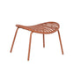 NADIN ΠΟΛΥΘΡΟΝΑ SET 2ΤΕΜ TERRACOTTA 79,5x70xH74cm