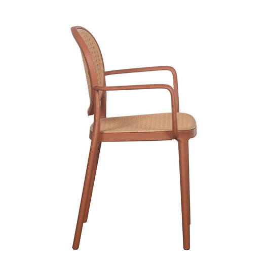 RATTI/P ΚΑΡΕΚΛΑ TERRACOTTA ΦΥΣΙΚΟ 57x51x84