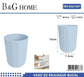 Θήκες οδοντόβουρτσας πλαστικές σε σετ 5Χ – Light Blue – 21687
