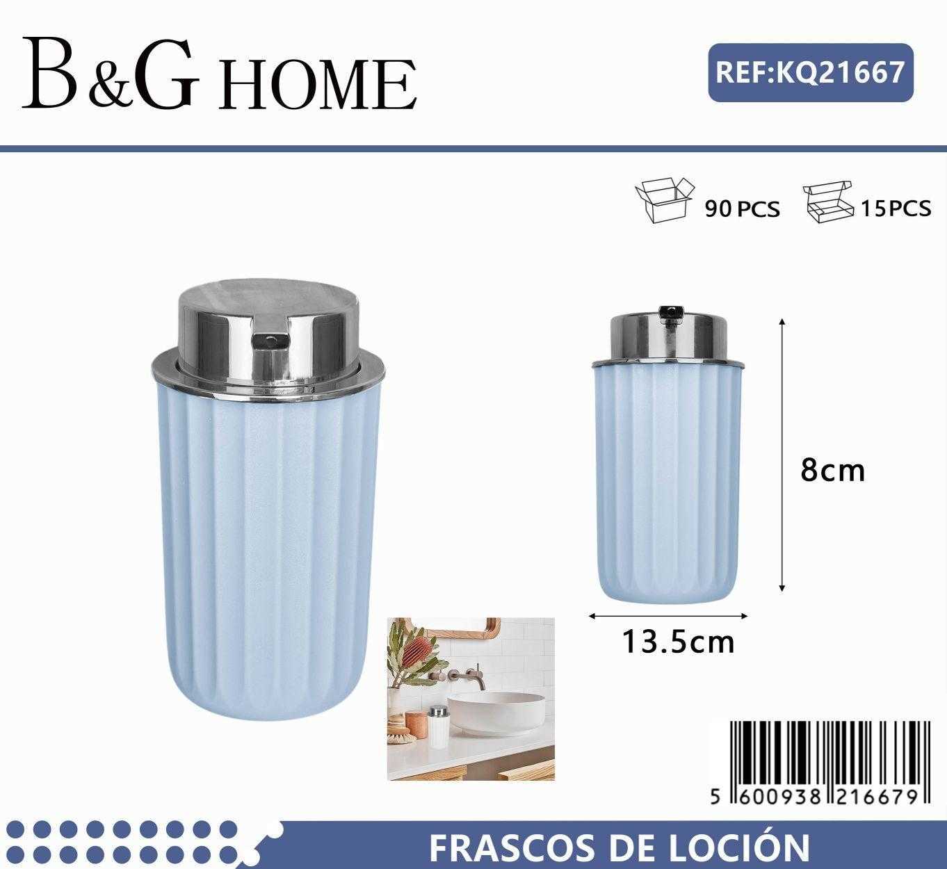 Θήκες κρεμοσάπουνου Dispenser πλαστικές – Σετ 5pcs – Light Blue – 21667