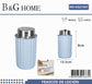 Θήκες κρεμοσάπουνου Dispenser πλαστικές – Σετ 5pcs – Light Blue – 21667