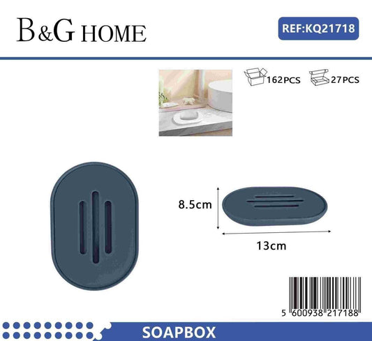 Σαπουνοθήκες μπάνιου πλαστικές – Σετ 5pcs – Blue – 21718