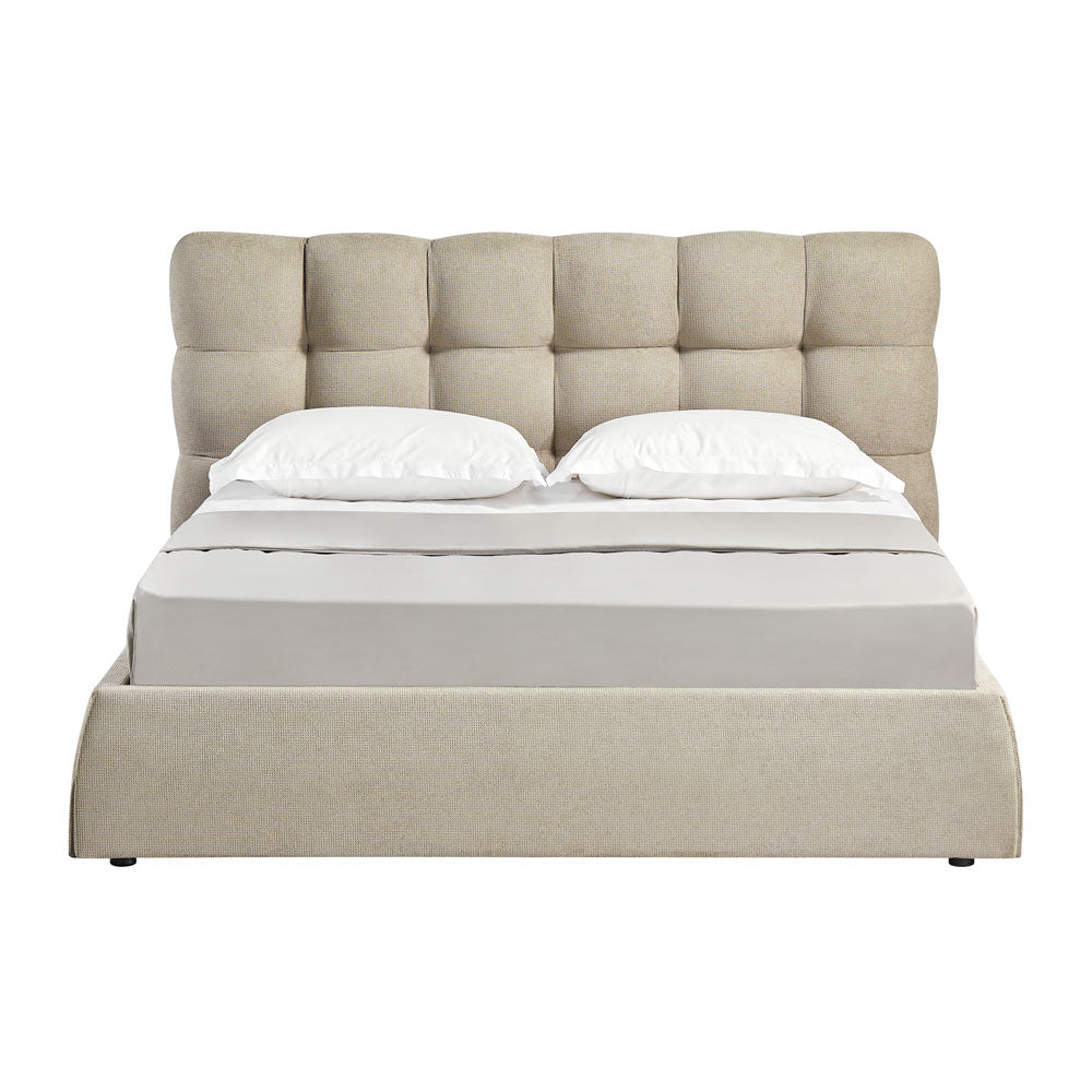 CHOCOLAT ΚΡΕΒΑΤΙ (ΓΙΑ ΣΤΡΩΜΑ 160x200cm) BEIGE 223x185x108