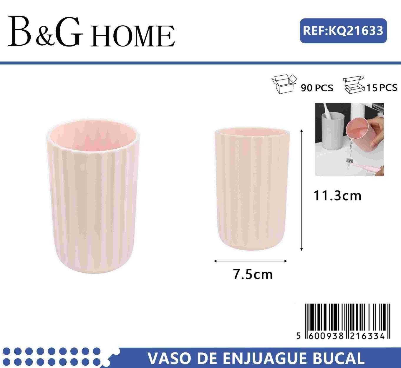 Θήκες οδοντόβουρτσας πλαστικές σε σετ 5Χ – Light Pink – 21633
