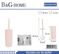 Βουρτσάκι τουαλέτας – Πιγκάλ – Light Pink – 21648