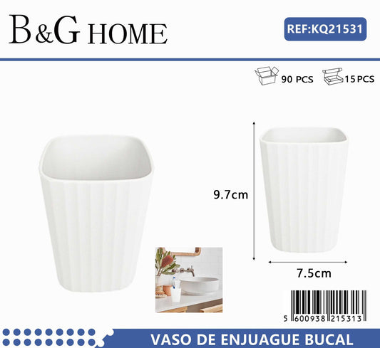 Θήκες οδοντόβουρτσας πλαστικές σε σετ 5Χ – White – 21531
