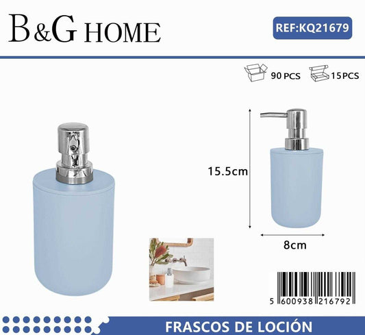 Θήκες κρεμοσάπουνου Dispenser πλαστικές – Σετ 5pcs – Light Blue – 21679
