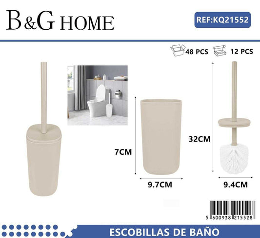 Βουρτσάκι τουαλέτας – Πιγκάλ – Beige – 21552