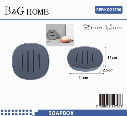 Σαπουνοθήκες μπάνιου πλαστικές – Σετ 9pcs – Blue – 21700