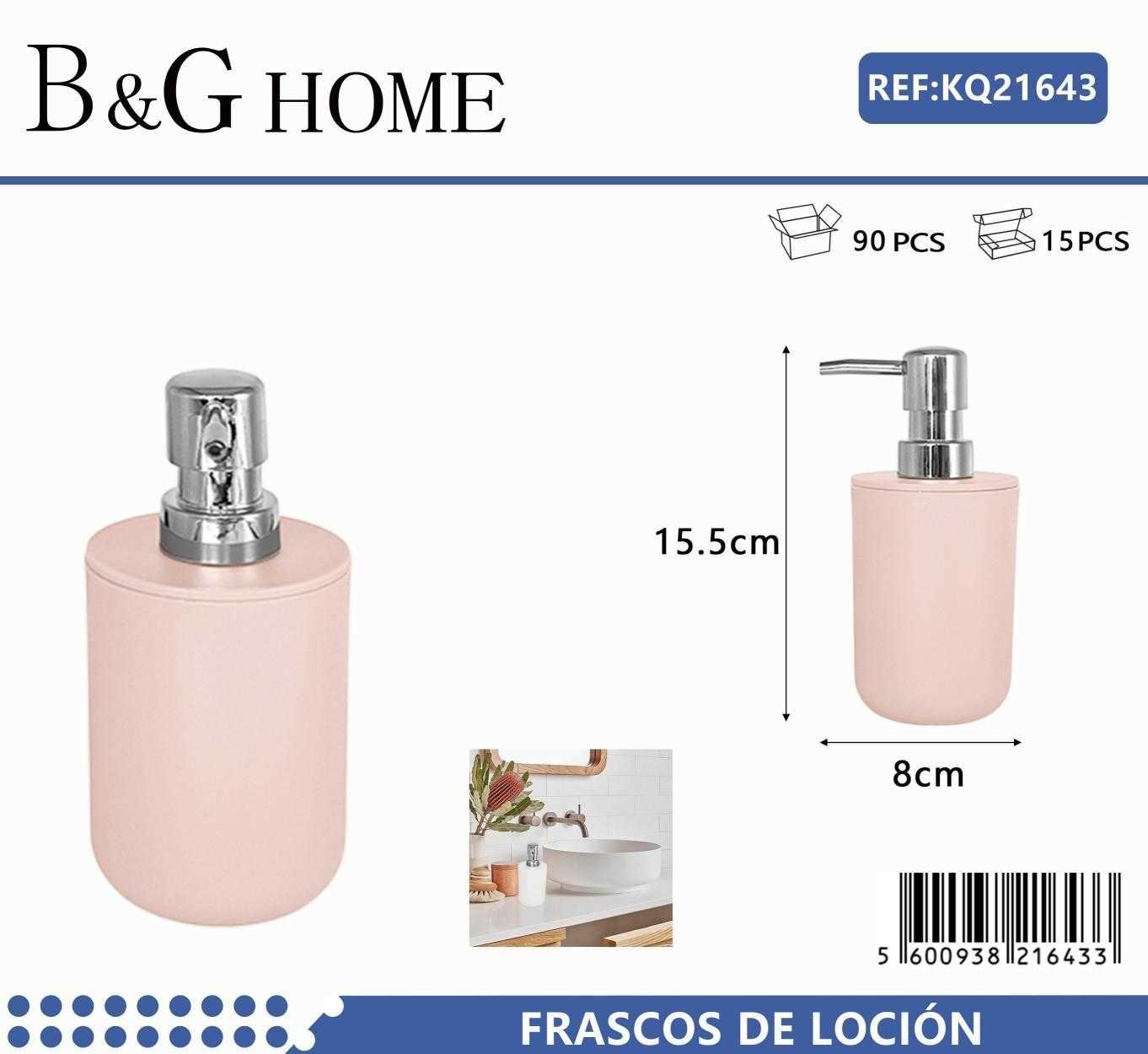 Θήκες κρεμοσάπουνου Dispenser πλαστικές – Σετ 5pcs – Light Pink – 21643