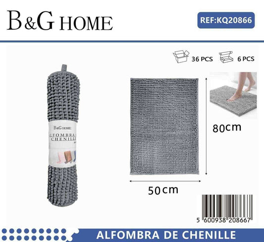 Πατάκι μπάνιου – M0831 – 50x80cm – Grey – 20866