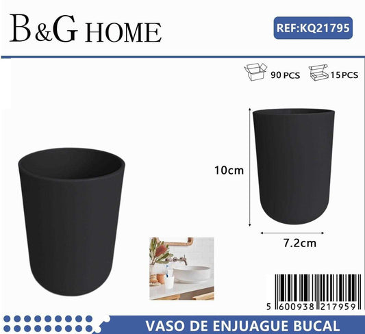 Θήκες οδοντόβουρτσας πλαστικές σε σετ 5Χ – Black – 21795