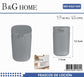 Θήκες κρεμοσάπουνου Dispenser πλαστικές – Σετ 5pcs – Grey – 21589