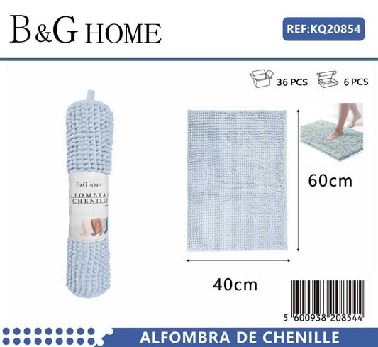 Πατάκι μπάνιου – M0842- 40x60cm – Light Blue – 20854