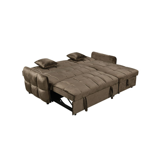 CROSSOVER ΚΑΝΑΠΕΣ ΚΡΕΒΑΤΙ ΓΩΝΙΑ ΑΝΑΣΤΡΕΨΙΜΗ COFFEE 213x145x83