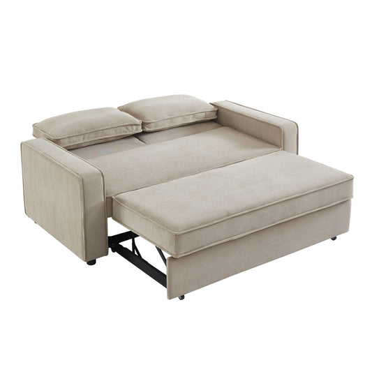 CUBO ΚΑΝΑΠΕΣ ΚΡΕΒΑΤΙ 3ΘΕΣΙΟΣ LATTE 172x89x89