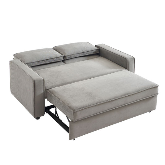 CUBO ΚΑΝΑΠΕΣ ΚΡΕΒΑΤΙ 3ΘΕΣΙΟΣ ΓΚΡΙ 172x89x89