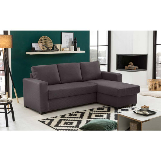 ALDO CRISTIANO ΚΑΝΑΠΕΣ ΚΡΕΒΑΤΙ ΓΩΝΙΑ ΑΝΑΣΤΡΕΨΙΜΗ ΓΚΡΙ 220x150x88