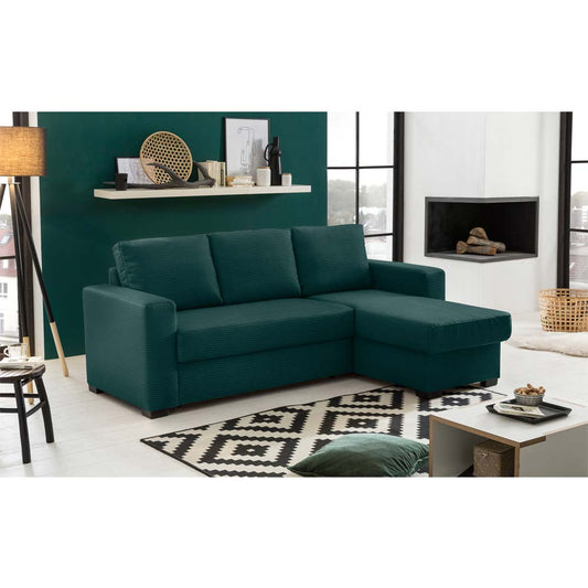 ALDO CRISTIANO ΚΑΝΑΠΕΣ ΚΡΕΒΑΤΙ ΓΩΝΙΑ ΑΝΑΣΤΡΕΨΙΜΗ ΠΡΑΣΙΝΟ 220x150x88