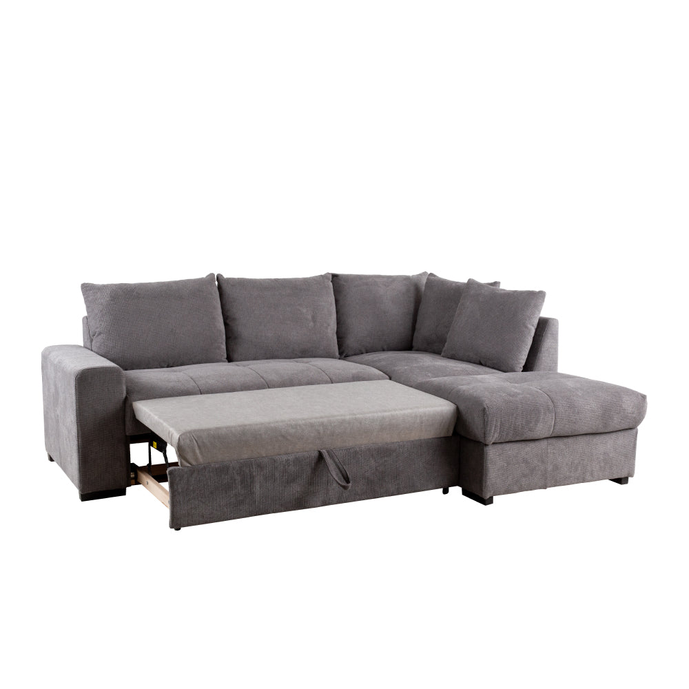 BILL ΚΑΝΑΠΕΣ ΚΡΕΒΑΤΙ ΓΩΝΙΑ ΔΕΞΙΑ STONE 241x173x94