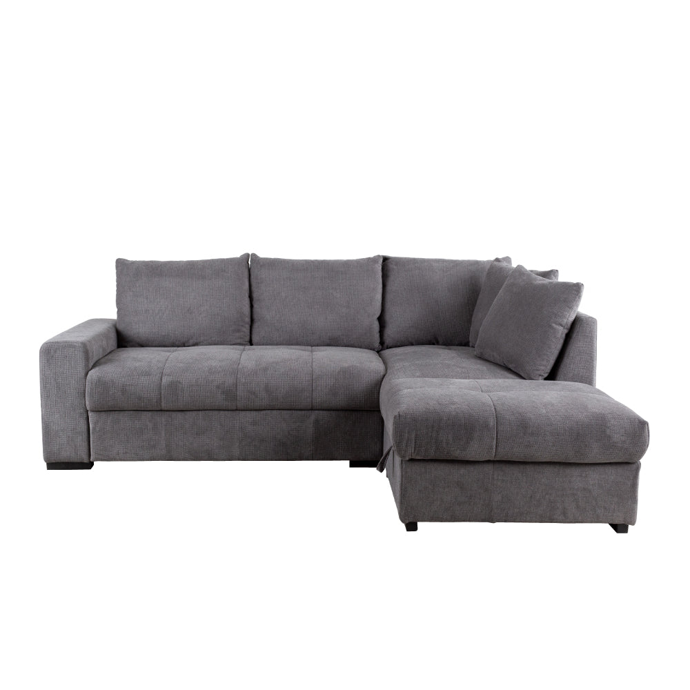 BILL ΚΑΝΑΠΕΣ ΚΡΕΒΑΤΙ ΓΩΝΙΑ ΔΕΞΙΑ STONE 241x173x94