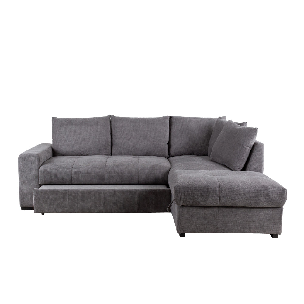 BILL ΚΑΝΑΠΕΣ ΚΡΕΒΑΤΙ ΓΩΝΙΑ ΔΕΞΙΑ STONE 241x173x94