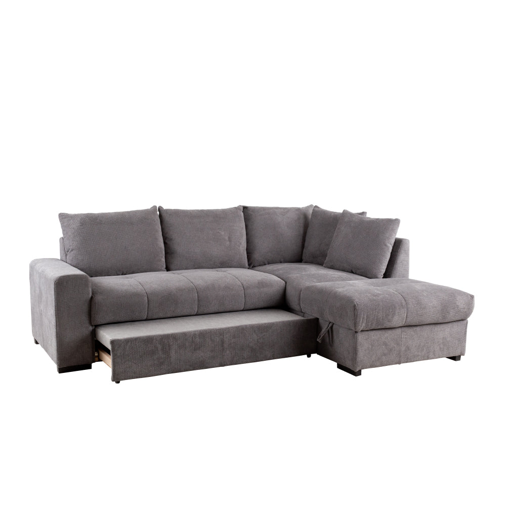 BILL ΚΑΝΑΠΕΣ ΚΡΕΒΑΤΙ ΓΩΝΙΑ ΔΕΞΙΑ STONE 241x173x94