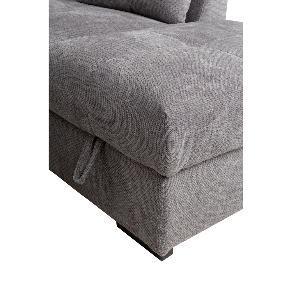 BILL ΚΑΝΑΠΕΣ ΚΡΕΒΑΤΙ ΓΩΝΙΑ ΔΕΞΙΑ STONE 241x173x94