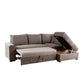 BILL ΚΑΝΑΠΕΣ ΚΡΕΒΑΤΙ ΓΩΝΙΑ ΔΕΞΙΑ TAUPE 241x173x94
