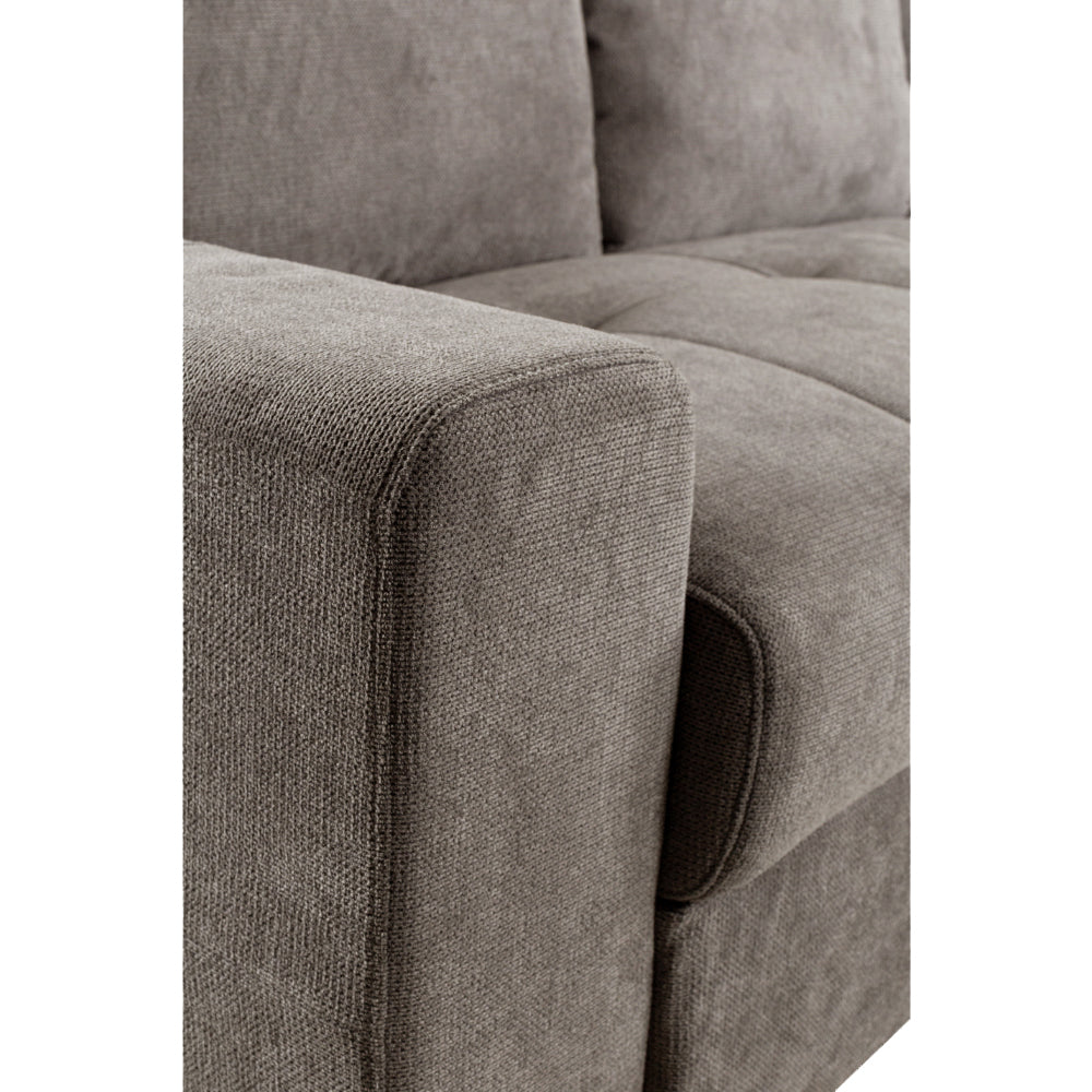 BILL ΚΑΝΑΠΕΣ ΚΡΕΒΑΤΙ ΓΩΝΙΑ ΔΕΞΙΑ TAUPE 241x173x94