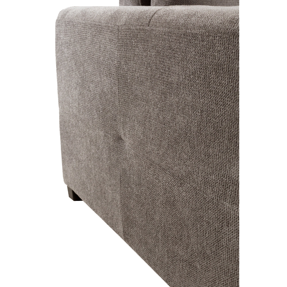 BILL ΚΑΝΑΠΕΣ ΚΡΕΒΑΤΙ ΓΩΝΙΑ ΔΕΞΙΑ TAUPE 241x173x94