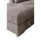 BILL ΚΑΝΑΠΕΣ ΚΡΕΒΑΤΙ ΓΩΝΙΑ ΑΡΙΣΤΕΡΗ TAUPE 241x173x94