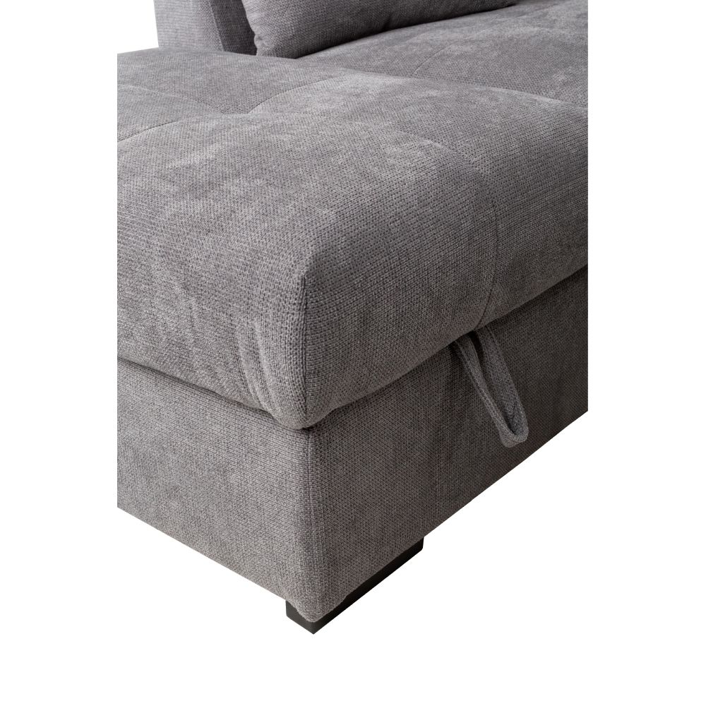 BILL ΚΑΝΑΠΕΣ ΚΡΕΒΑΤΙ ΓΩΝΙΑ ΑΡΙΣΤΕΡΗ STONE 241x173x94