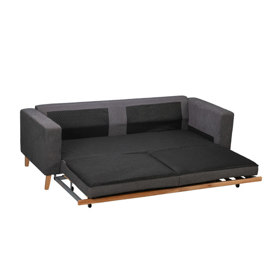 LUSSO ΚΑΝΑΠΕΣ ΚΡΕΒΑΤΙ 3ΘΕΣΙΟΣ ΓΚΡΙ LINO 17 218x85x87