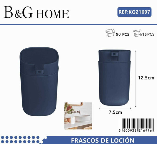 Θήκες κρεμοσάπουνου Dispenser πλαστικές – Σετ 5pcs – Blue – 21697