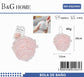 Σφουγγάρια μπάνιου δίχτυ σε σετ 5Χ – Light Pink – 24965