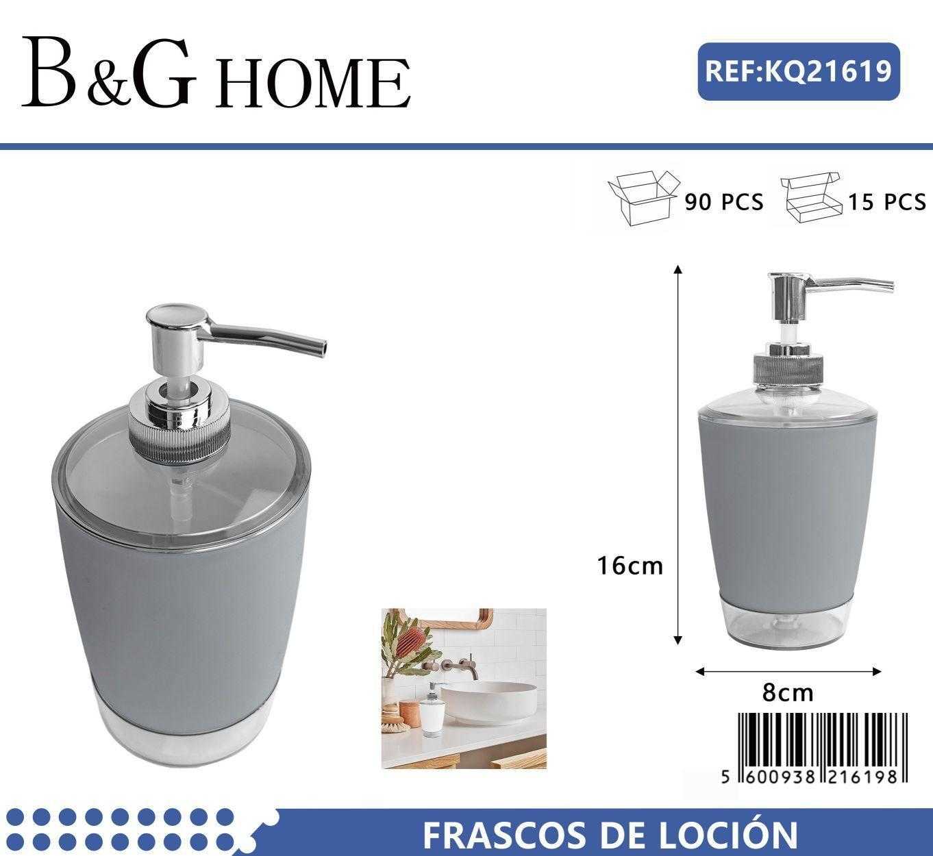 Θήκες κρεμοσάπουνου Dispenser πλαστικές – Σετ 5pcs – Grey – 21619
