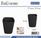 Θήκες οδοντόβουρτσας πλαστικές σε σετ 5Χ – Black – 21783