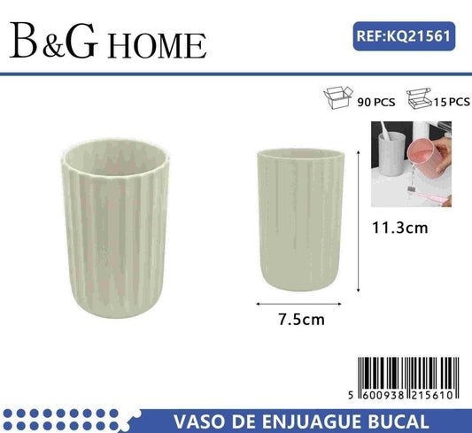 Θήκες οδοντόβουρτσας πλαστικές σε σετ 5Χ – Beige – 21561