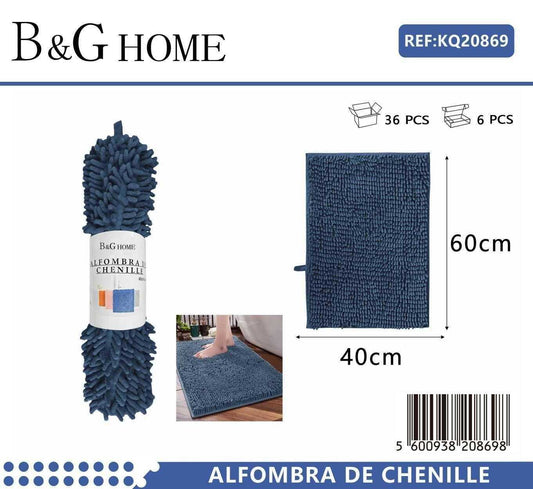 Πατάκι μπάνιου – M0840 – 40x60cm – Blue – 20869
