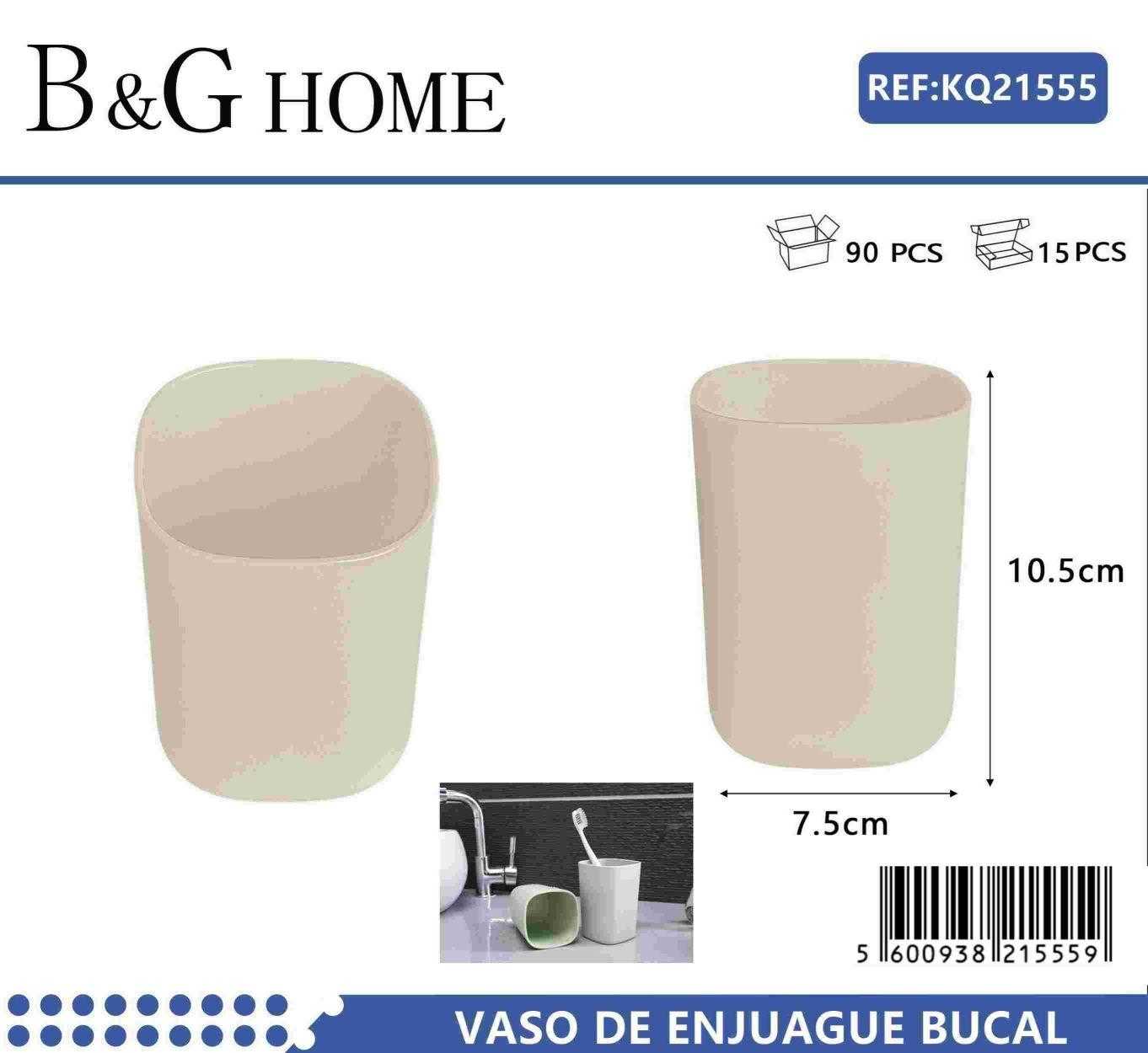 Θήκες οδοντόβουρτσας πλαστικές σε σετ 5Χ – Beige – 21555