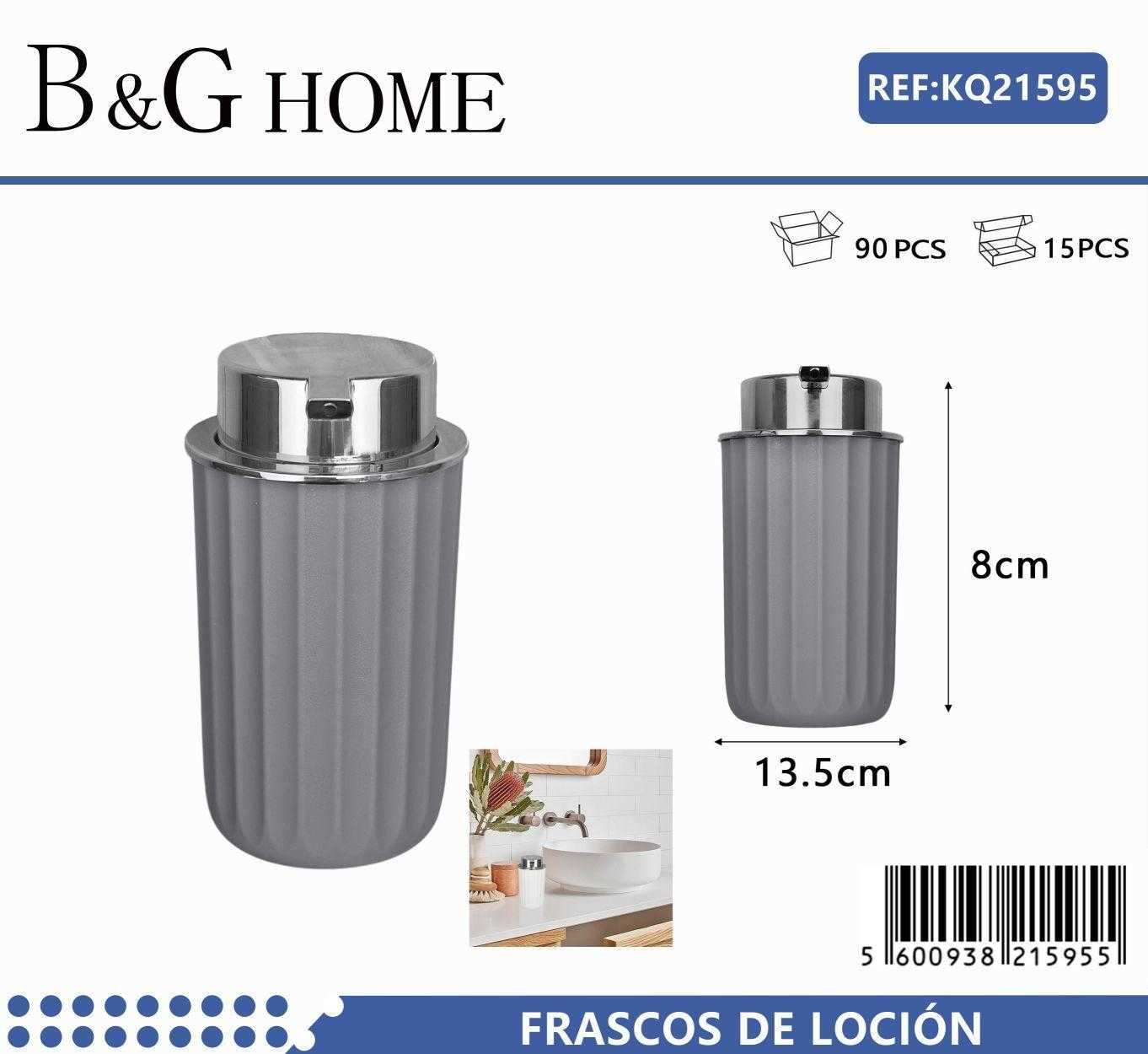 Θήκες κρεμοσάπουνου Dispenser πλαστικές – Σετ 5pcs – Grey – 21595