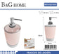 Θήκες κρεμοσάπουνου Dispenser πλαστικές – Σετ 5pcs – Light Pink – 21655