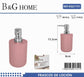 Θήκες κρεμοσάπουνου Dispenser πλαστικές – Σετ 5pcs – Pink – 21751