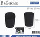 Θήκες οδοντόβουρτσας πλαστικές σε σετ 5Χ – Black – 21771