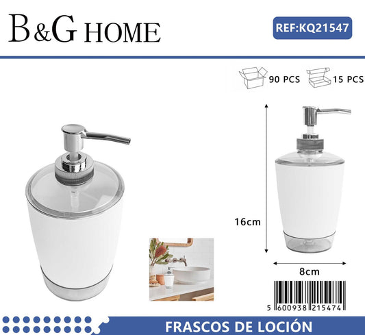 Θήκες κρεμοσάπουνου Dispenser πλαστικές – Σετ 5pcs – White – 21547