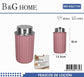 Θήκες κρεμοσάπουνου Dispenser πλαστικές – Σετ 5pcs – Pink – 21739